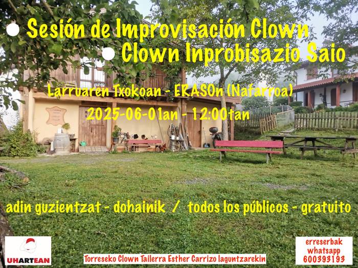 Clown inprobisazio saioa