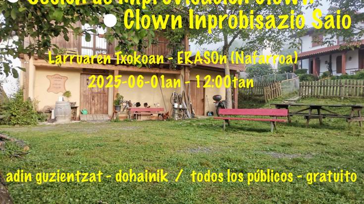 Clown inprobisazio saioa