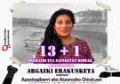 Erakusketa: "13+1, Migrazio eta zainketen bideak"