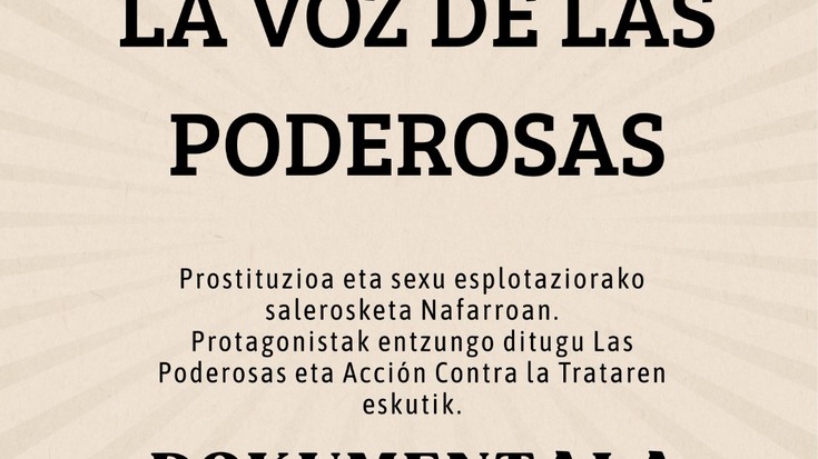 Dokumentala eta solasaldia: La voz de las poderosas