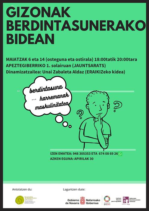 Gizonak berdintasunerako bidean