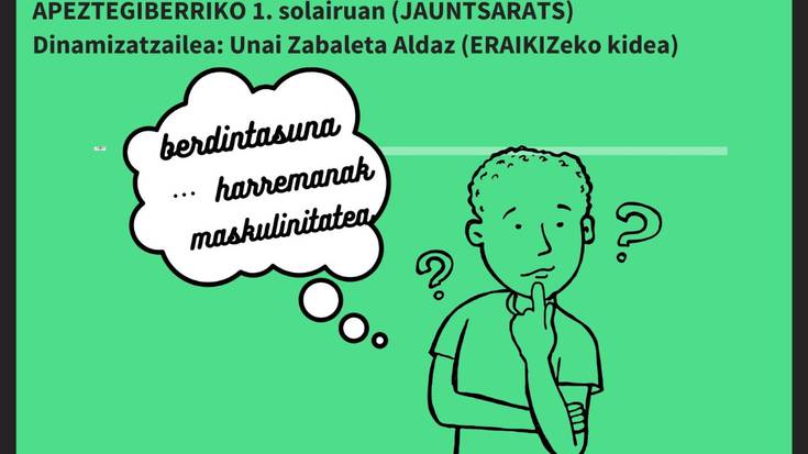 Gizonak berdintasunerako bidean