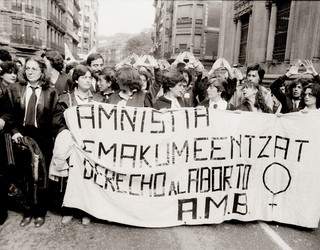 Basauriko 11k eta abortu eskubidearen aldeko borroka