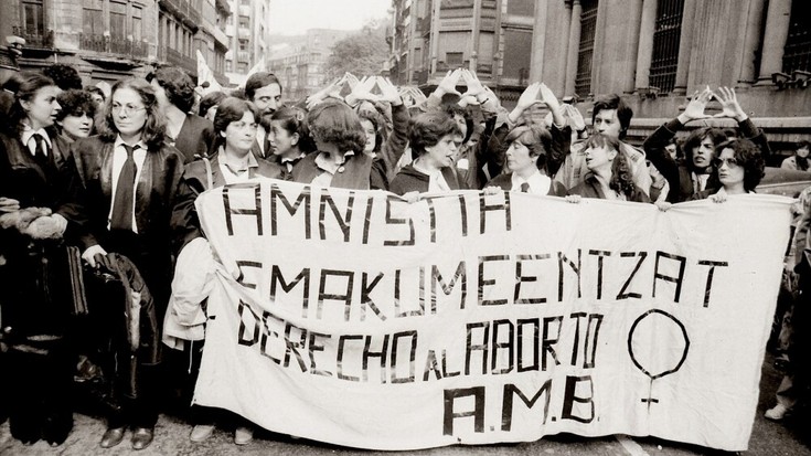 Basauriko 11k eta abortu eskubidearen aldeko borroka