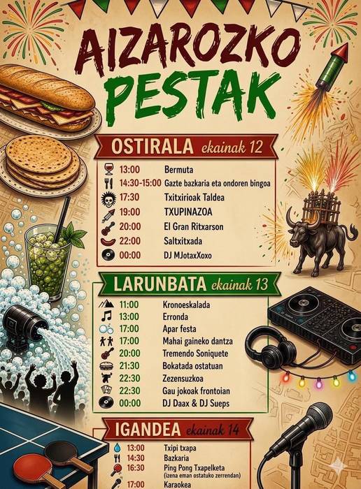 Aizarozko pestak