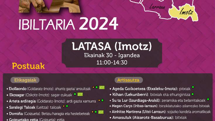 Mendialdeko Azoka Ibiltaria Latasan