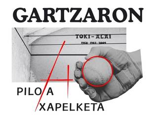 Gartzarongo 40. pilota txapelketaren omenez, kamisetak