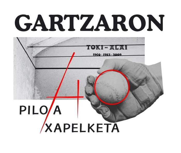 Gartzarongo 40. pilota txapelketaren omenez, kamisetak