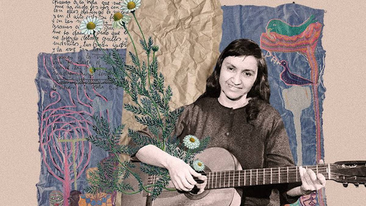 Violeta Parra kantari txiletarra, musikako disidentzien kolaborazioan