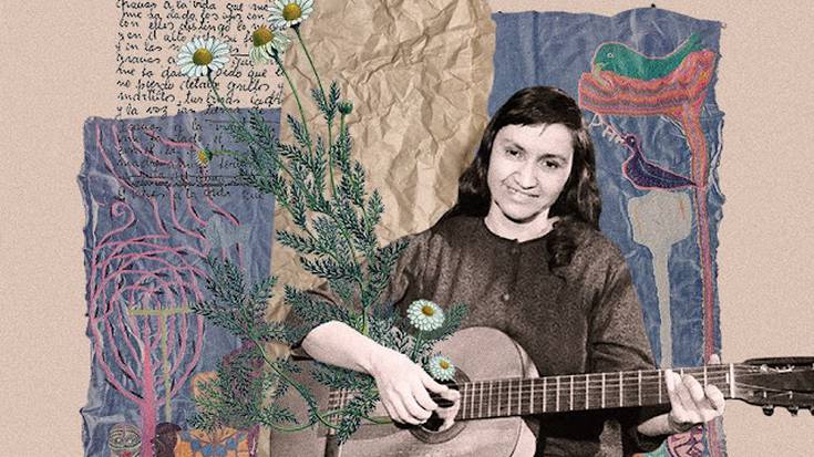 Violeta Parra kantari txiletarra, musikako disidentzien kolaborazioan