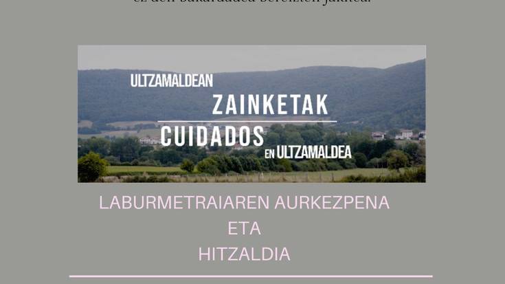 Zainketak Ultzamaldean dokumentala eta hitzaldia