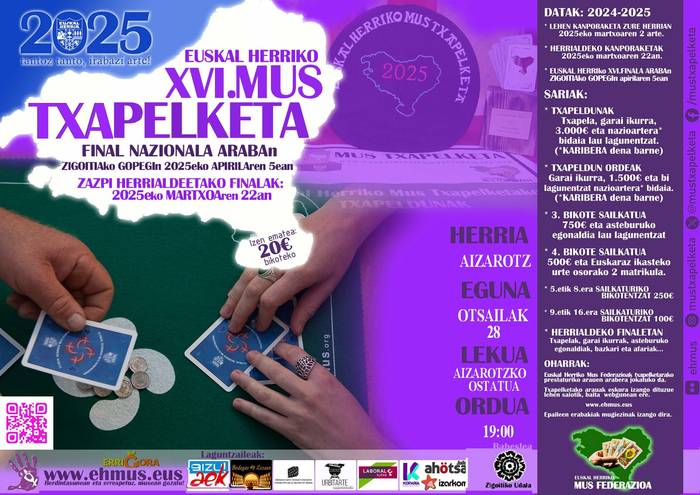 EHko mus txapelketa, Aizarotz