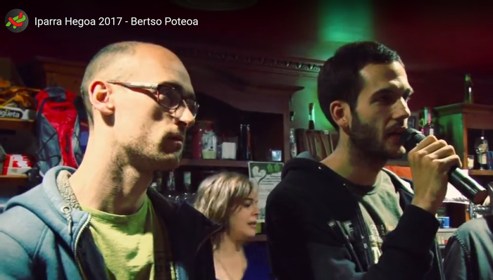 Bertso saioa: Julio Soto eta Amets Arzallus