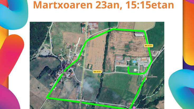 Korrika txikia: Larraintzarko ikastetxea