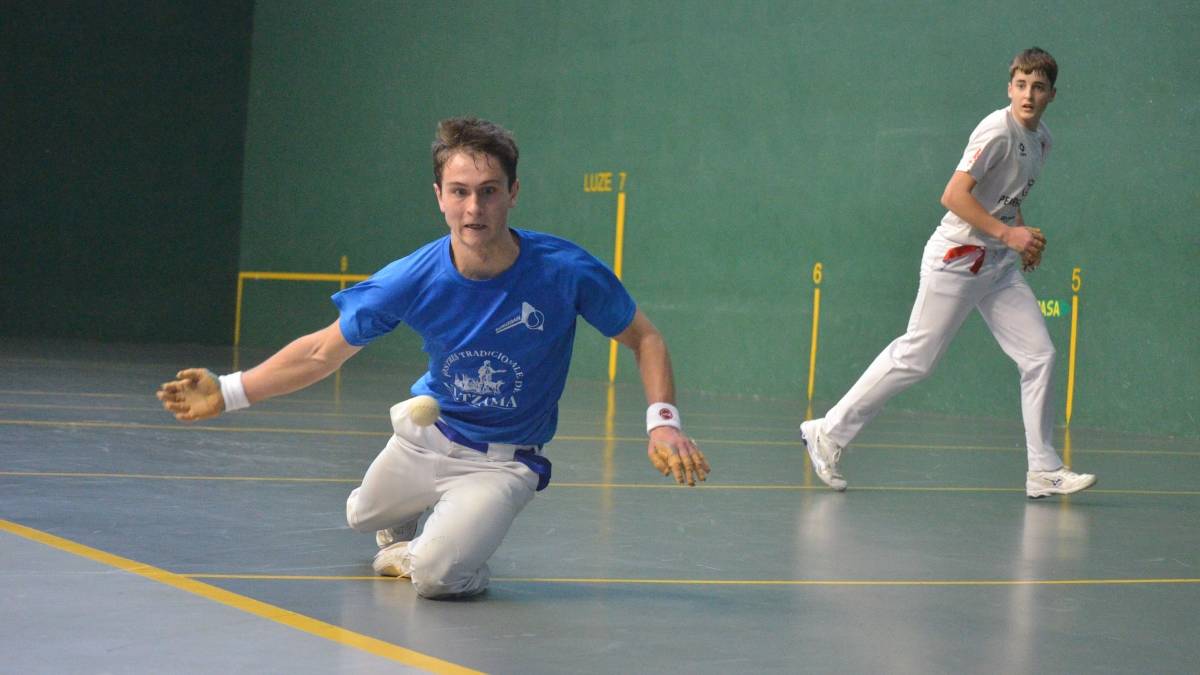 Pablo Aldaz, gazteen lau t'erdiko txapelduna