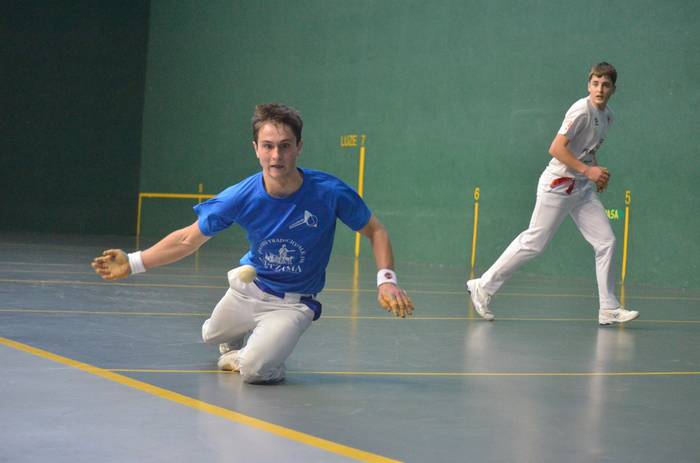 Pablo Aldaz, gazteen lau t'erdiko txapelduna