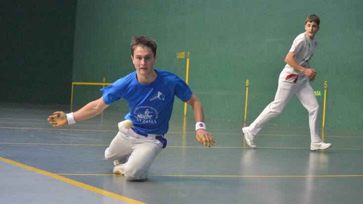 Pablo Aldaz, gazteen lau t'erdiko txapelduna