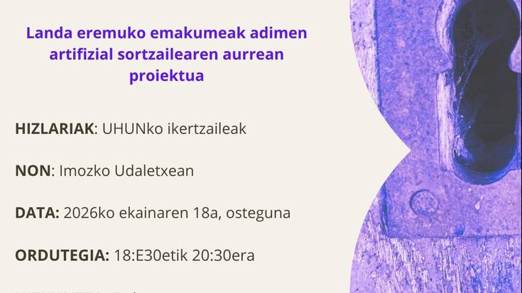 Landa talentua bultzatuz, AIaren bidez