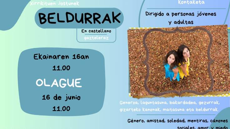 'Beldurrak' gazte eta helduentzako kontaketa