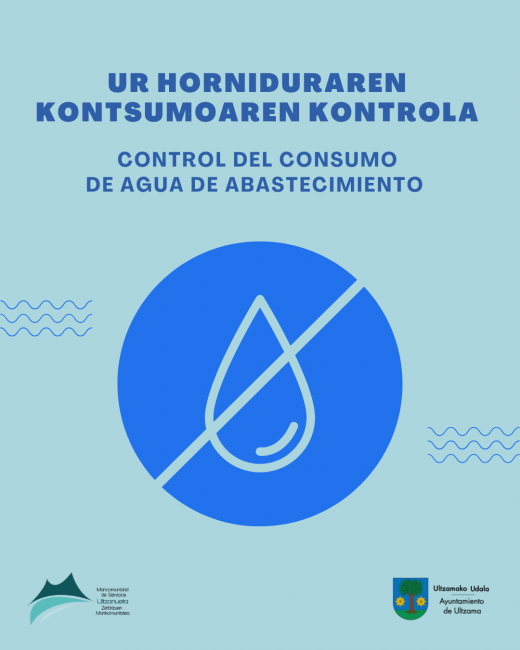 Ura ardurarekin kontsumitzea eskatu du Mankomunitateak