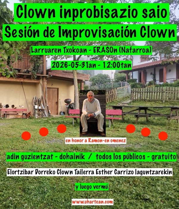 Clown inprobisazio saioa