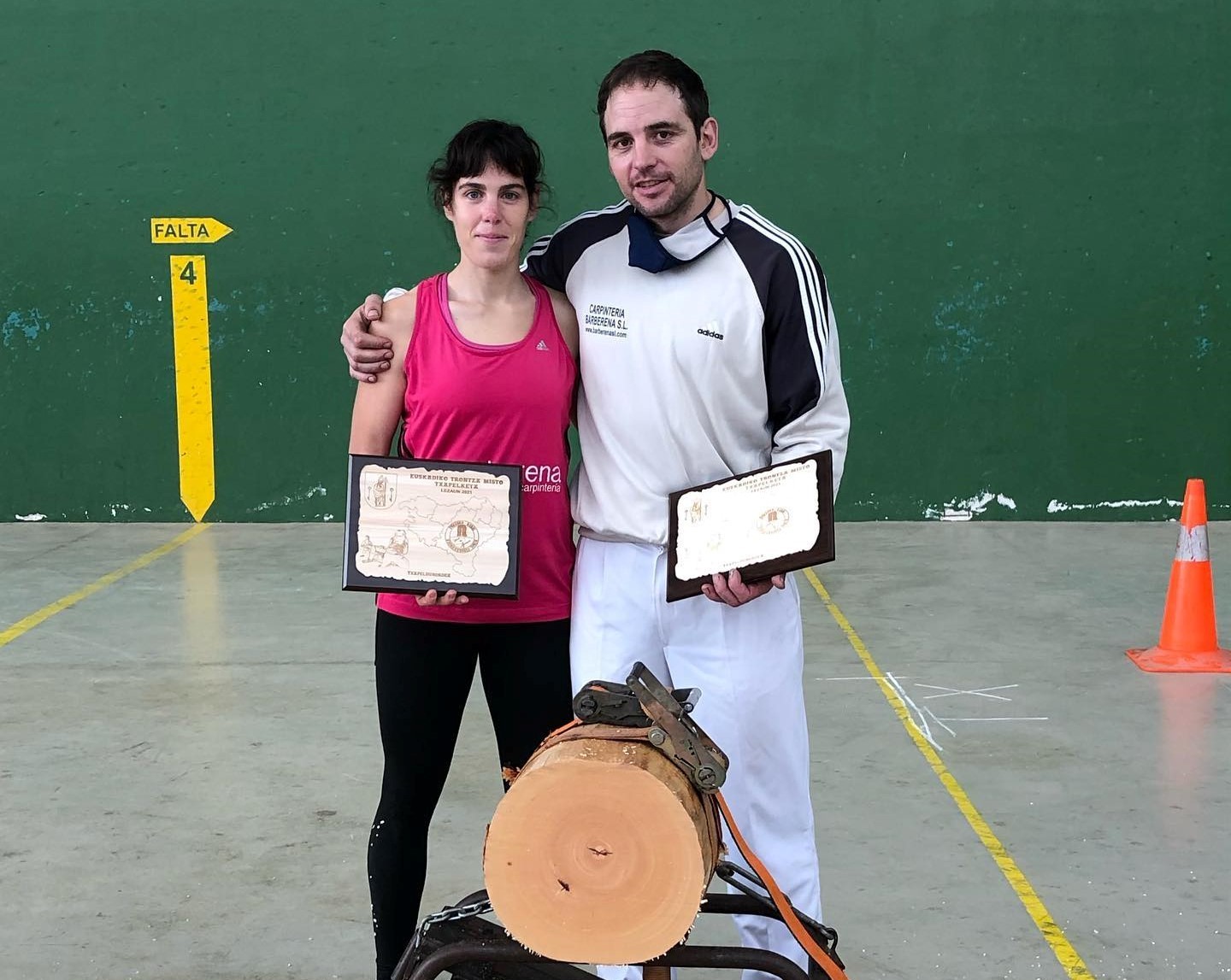 Ainhoa Iraizoz eta Josetxo Barberena Euskadiko bigarrenak, segundo batengatik