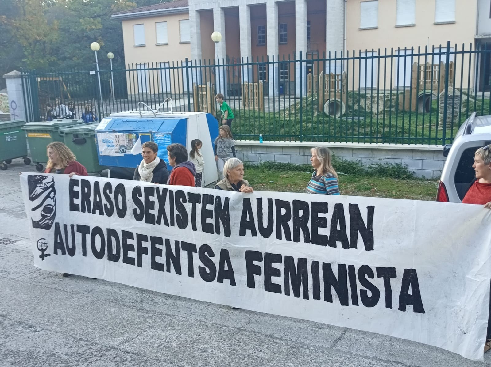 Astearteko erailketa matxista salatu dute Jauntsaratsen