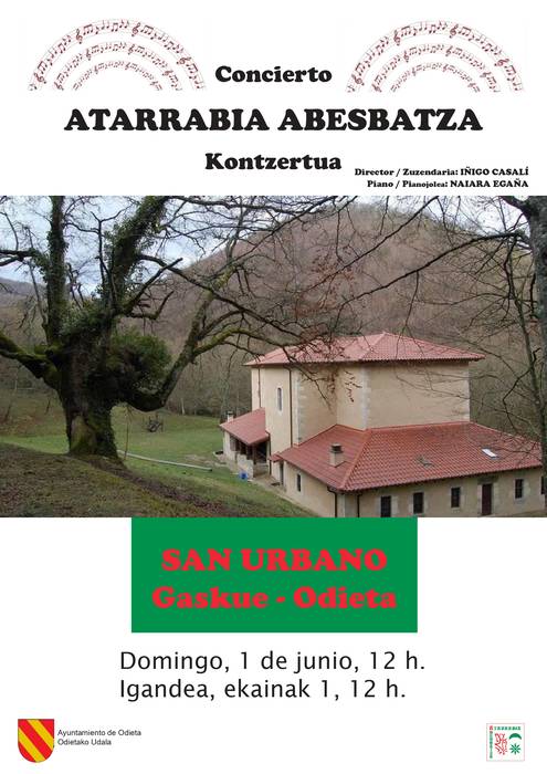 Atarrabiako abesbatza, Santurben