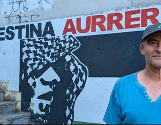 Global Sumud Flotillan parte hartu du Lander Aurrekotxeak