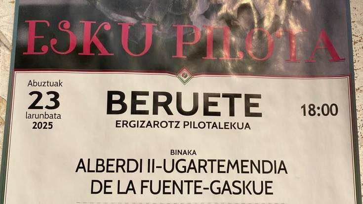 Berueteko pestak: pilota partidak