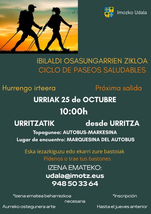 Ibilaldi osasungarrien zikloa: Urritza
