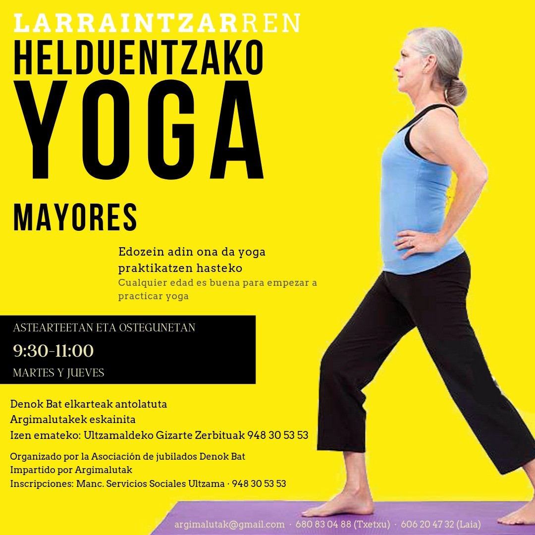 Kolokan da Larraintzarko yoga taldea