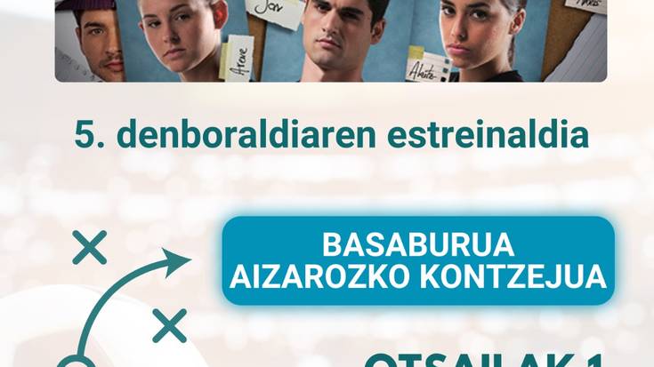 Irabazi Arte: bostgarren denboraldiaren estreinaldia