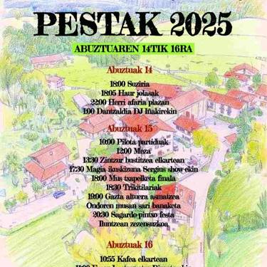 Gartzarongo pestak