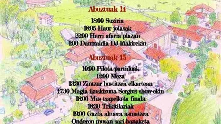 Gartzarongo pestak