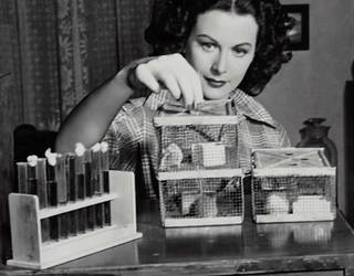 Hedy Lamarr, Hollywoodeko izar ezaguna, asmatzaile ezezagun