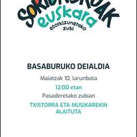 Sorionekuak euskara etorkizunerako zubi ekimena