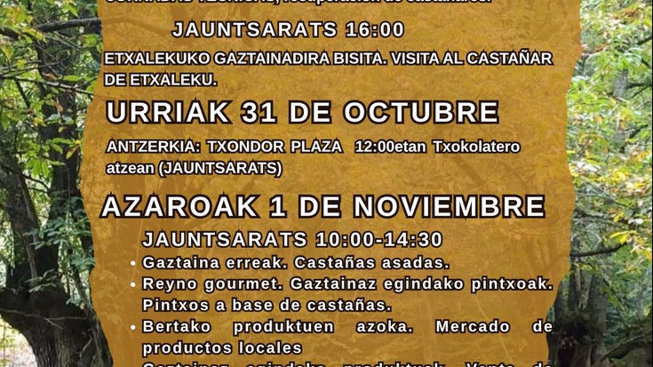 Gaztaina jardunaldiak eta azoka