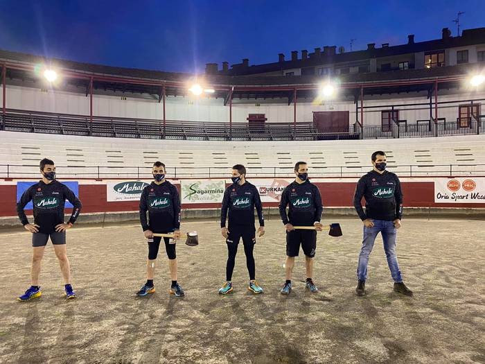 Julen eta Oier Kañamares, lehenengo euskal duatloian