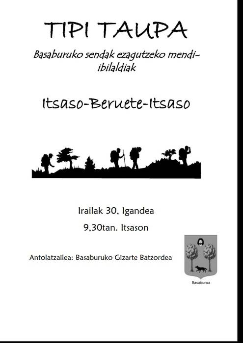 Itsaso-Beruete-Itsaso mendi ibilaldia