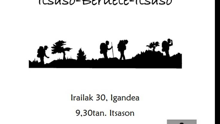 Itsaso-Beruete-Itsaso mendi ibilaldia