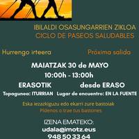 Imozko ibilaldi osasungarrien zikloa