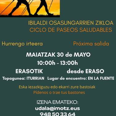 Imozko ibilaldi osasungarrien zikloa
