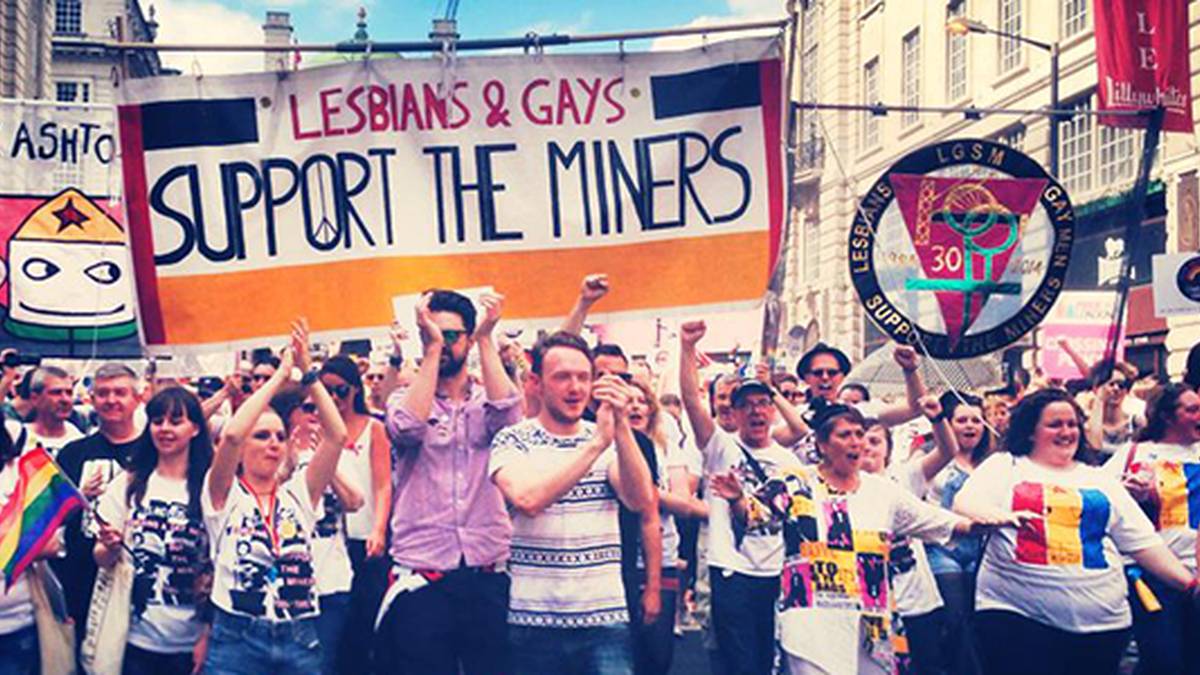 Britainia Handiko LGTBQ+ mugimenduak meatzarien grebarekin