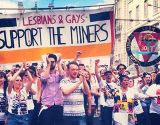 Britainia Handiko LGTBQ+ mugimenduak meatzarien grebarekin