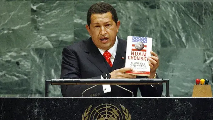 Hugo Chavez eta "hemen azufre usaina dago", Memoriaren Txokoan