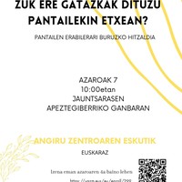 Gurasoendako hitzaldia: zuk ere pantailekin gatazkak dituzu etxean?