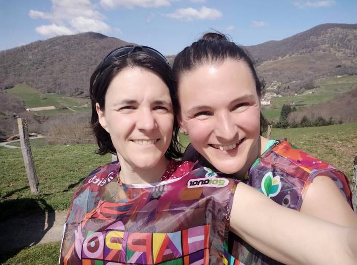 Bakartxo eta Virginia Iragi ahizpak lekukoa eraman zuten Odietarako bidean