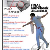 Gartzarongo XL. pilota txapelketa: finalaurrekoak