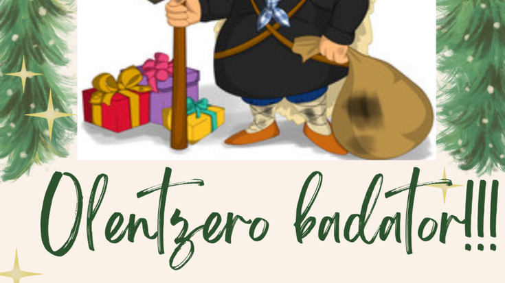 Olentzero Ultzamako baserri eskolan